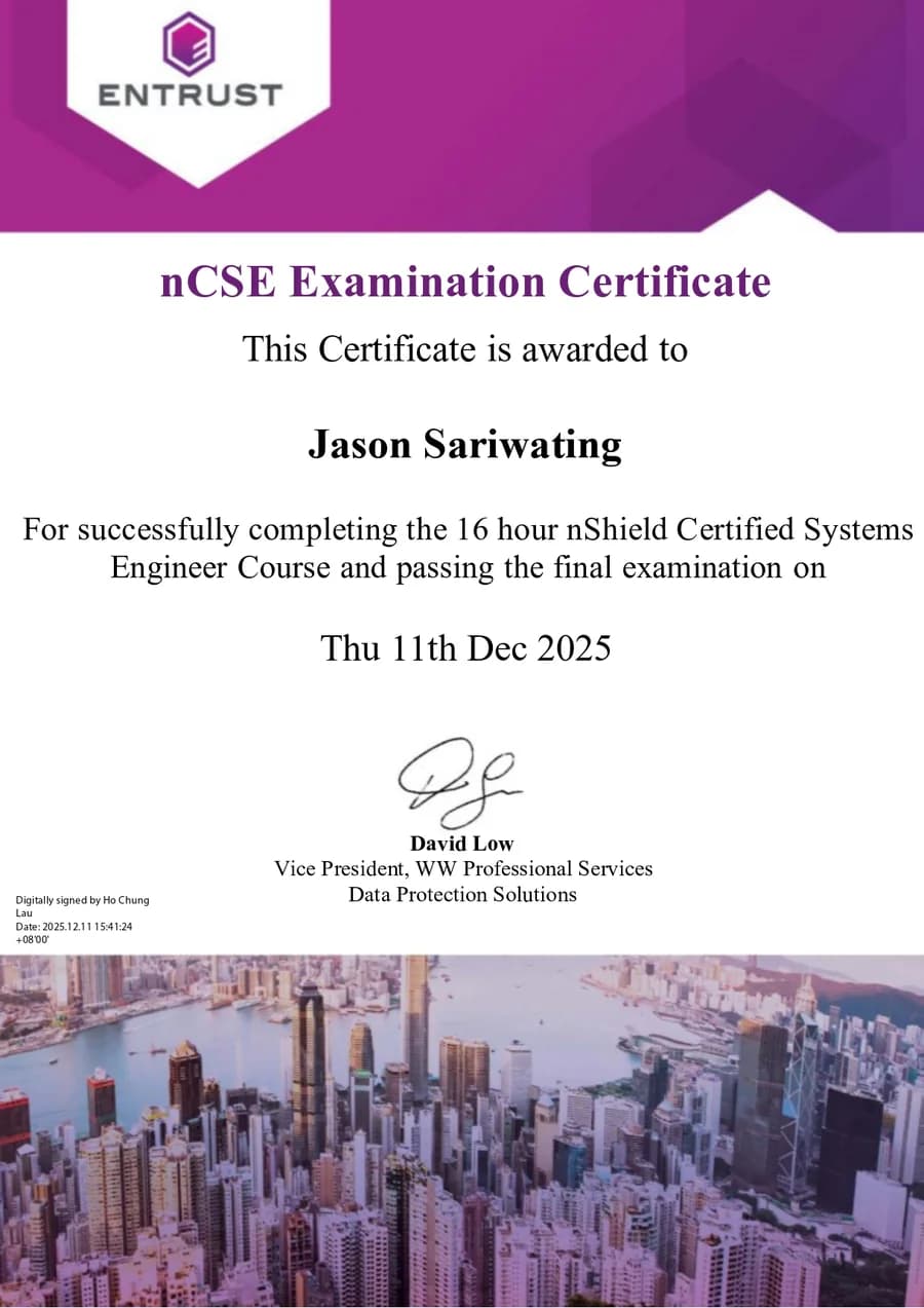 nShield Certified System Engineer (nCSE)